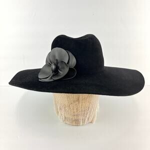 Helen Kaminski 100% Rabbit Fur Felt Wide Brim Josephine Hat